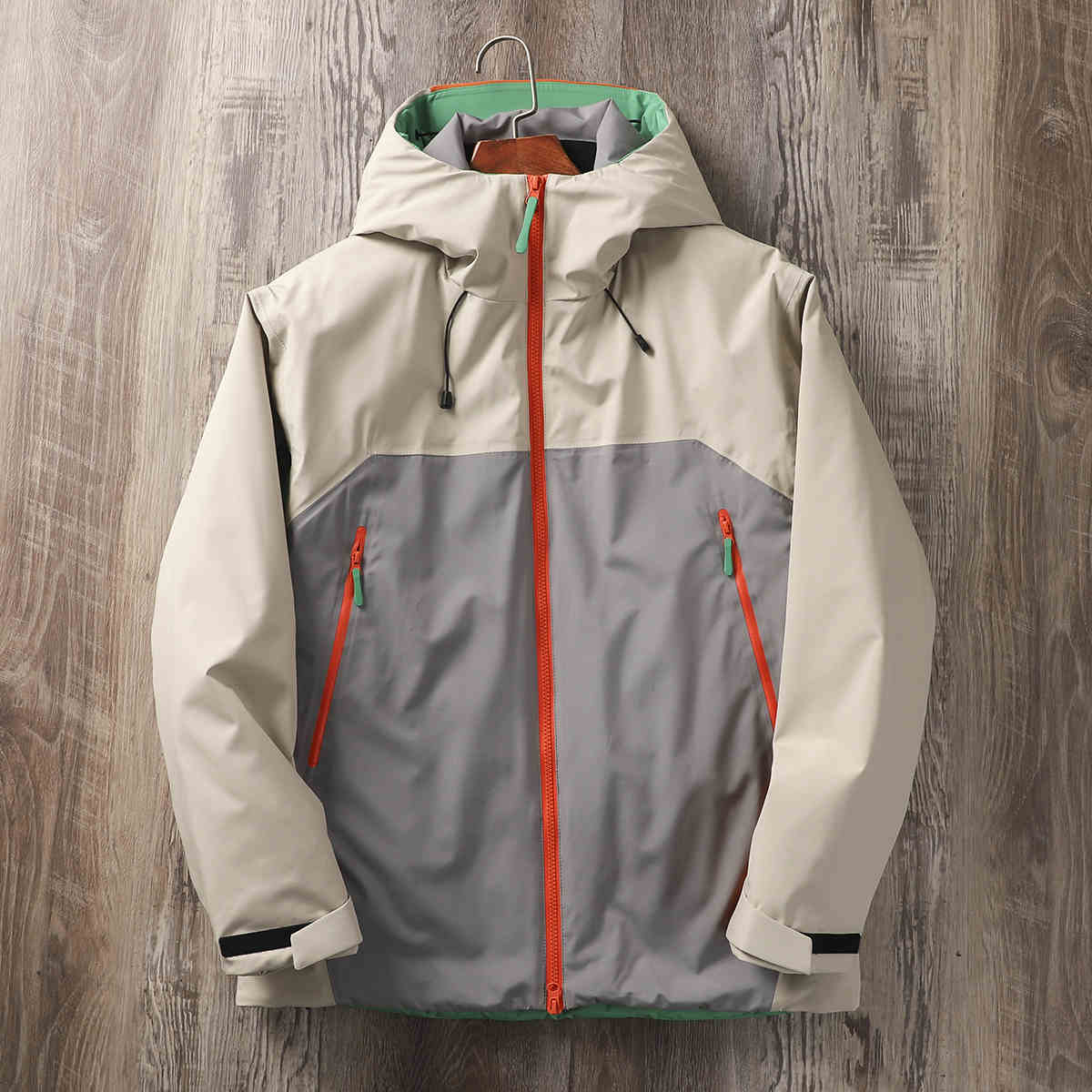 Outdoor Rainproof And Waterproof Full Pressure Glue Hard Shell Shell Jacket