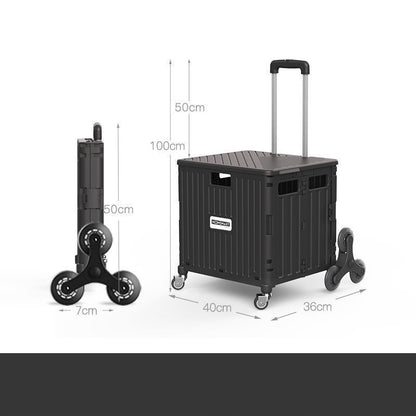 Carrito de compras plegable