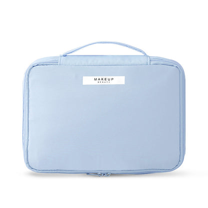 Bolsa de cosméticos portátil impermeable de gran capacidad