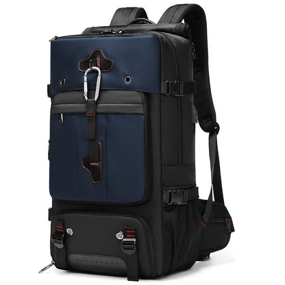 Mochila de viaje para exteriores de gran capacidad para senderismo y acampada.