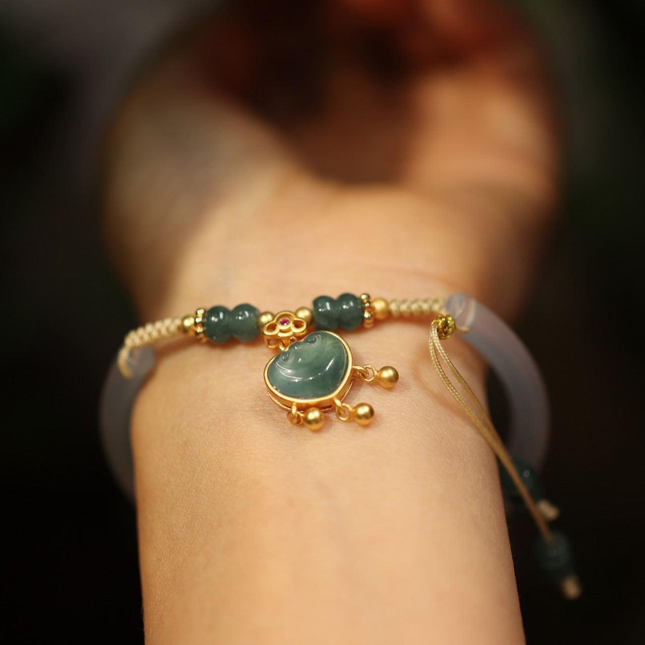 Fashion Personality Natural Agate Half Bracelet Women