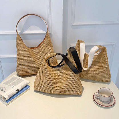 Bolso retro informal de paja