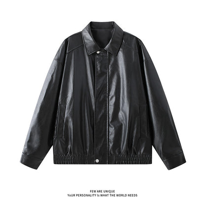 Maillard Kurzer Pu-Ledermantel Herren
