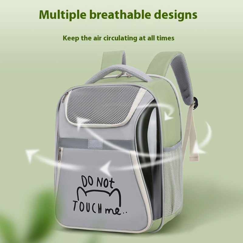 Outdoor Pet Bag Can Expand Cat Backpack Portable