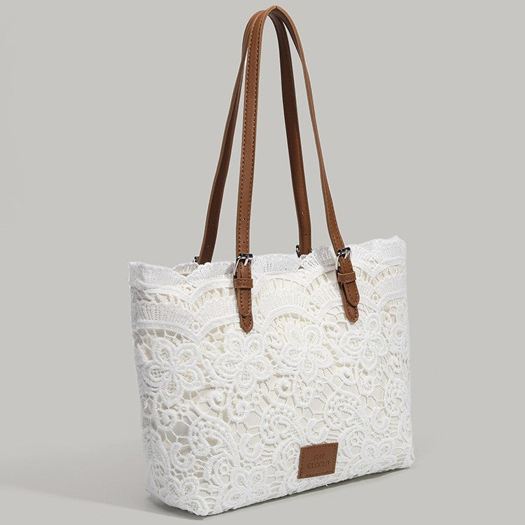 Spitzenhandtasche im Mori-Stil im westlichen Stil