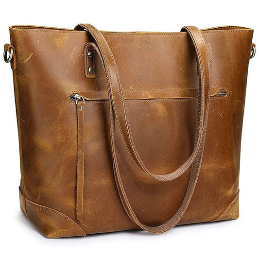 VintageGloss Oil-Wax Tote