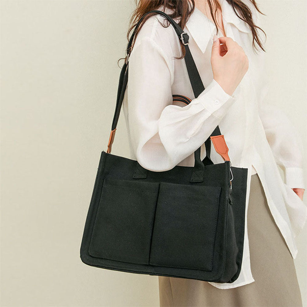 Casual Canvas Tote Bag