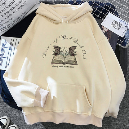 Sudadera con capucha Acotar para mujer, estilo gótico japonés