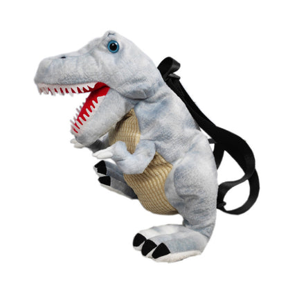 Mochila de simulación de dinosaurio de peluche de estilo japonés