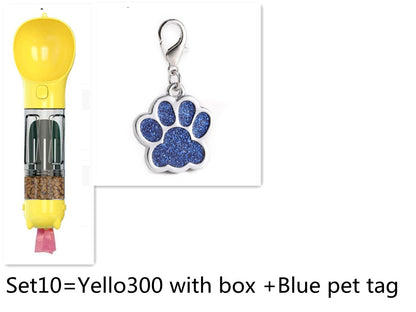 Vaso de agua multifuncional para mascotas Para llevar con el perro