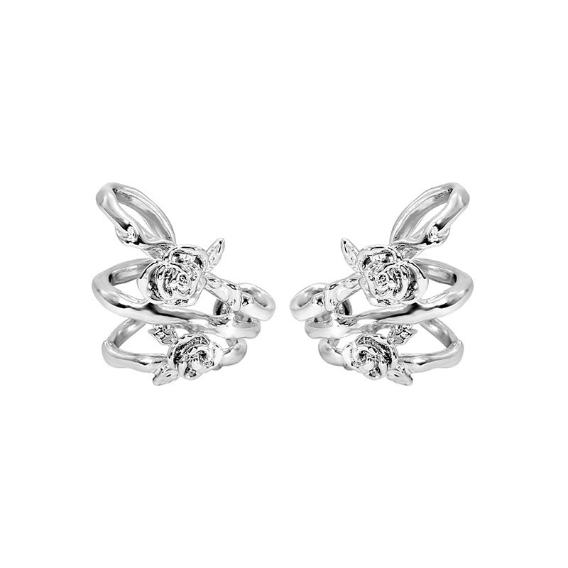 Dark Thorns Ear Clip Non-piercing Ear Clip Earrings