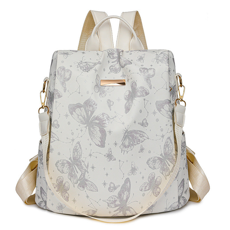 Butterfly Printed Shoulder Backpack