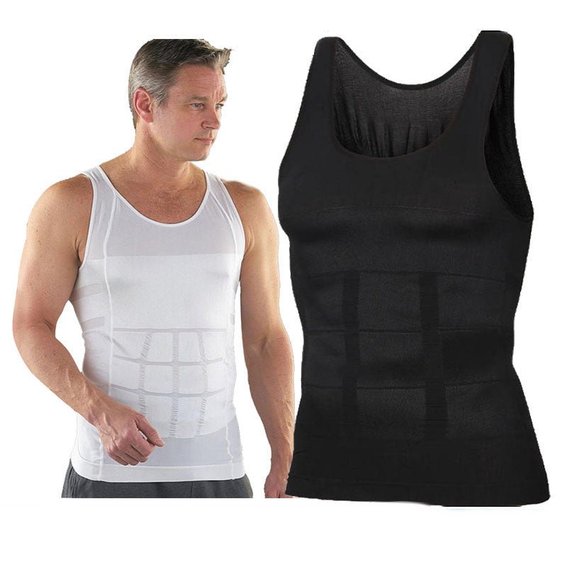 Men's Shapewear For Abdomen Shaping Tight Waist Sports Vest - BAGMODA