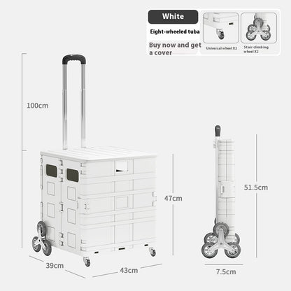 Carrito de compras para equipaje, carrito exprés, carrito plegable para compras