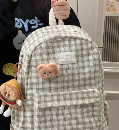 Mochila Campus Retro a cuadros