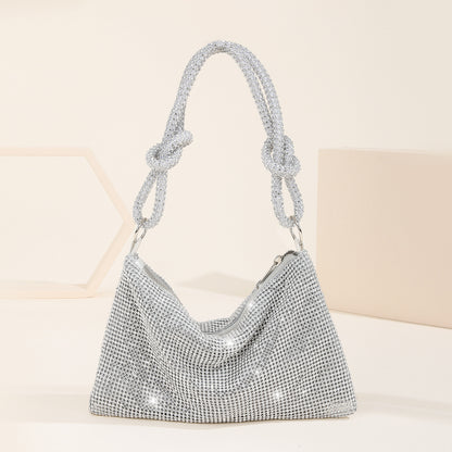 Abendtasche mit Diamantbesatz