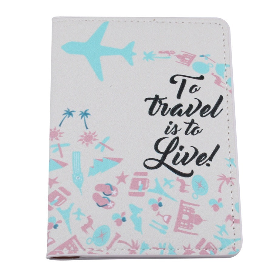 Digital Printing Multi-function Color Passport Bag