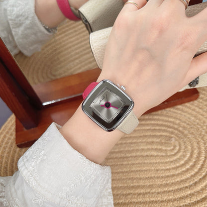 Reloj retro elegante y brillante con correa magnética resistente al agua