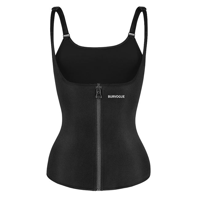 Burvogue Taillentrainer Korsett Unterbrust Shapewear Latex Body