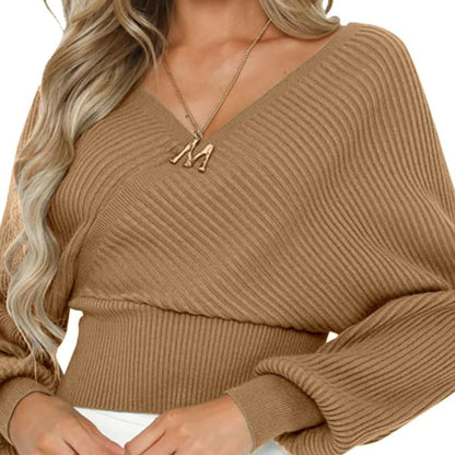 Neuer lockerer Pullover für Damen