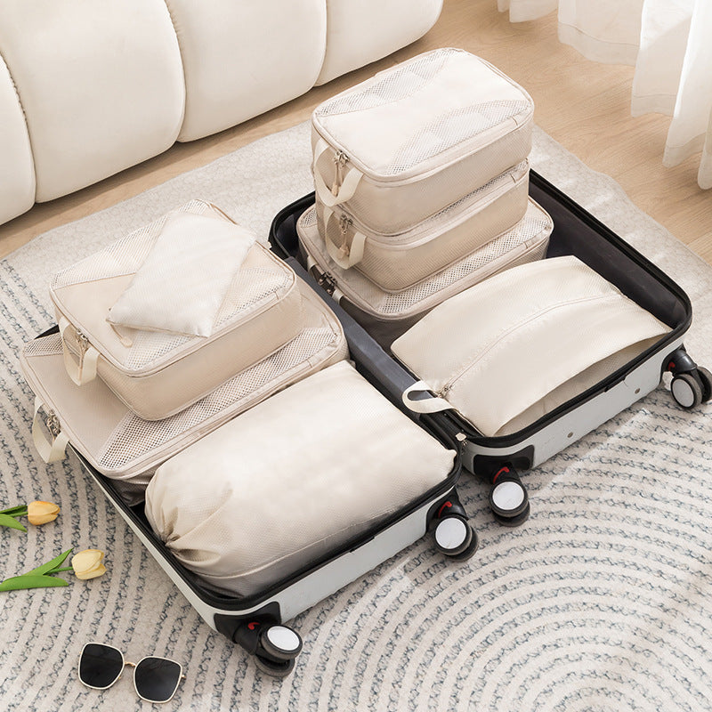Travel Compressed Storage Set Luggage Organizing Folders Large Capacity Travel Business Trip Storage Bag