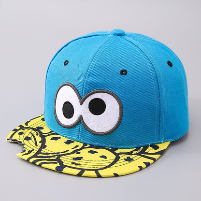 Gorra de béisbol de ala plana con esquinas faltantes, ideal para hombres y mujeres, para deportes al aire libre y a prueba de sol.