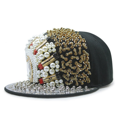 Magic Claw Leopard Head Multi-Niet Nähen Hip Hop
