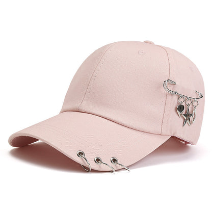 Sombrero de protección solar pequeño de moda con aspecto de cara para primavera y verano al aire libre