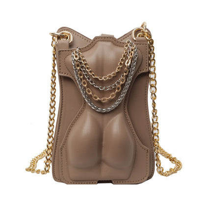 Quadratische Tasche im Western-Stil