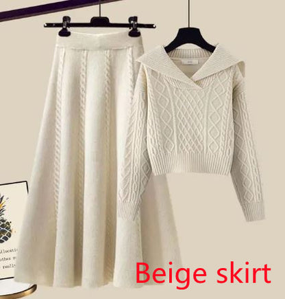 Otoño e invierno, nuevos jerseys cortos holgados y de estilo relajado en colores sólidos para mujer.