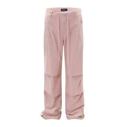 Fashion Personality Pleated Paratrooper Pants Men - BAGMODA