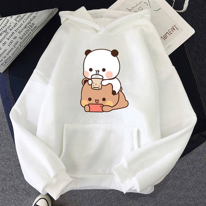 Bubu und Dudu Hoodies für Frauen Ästhetische Grafik Spaß Kawaii
