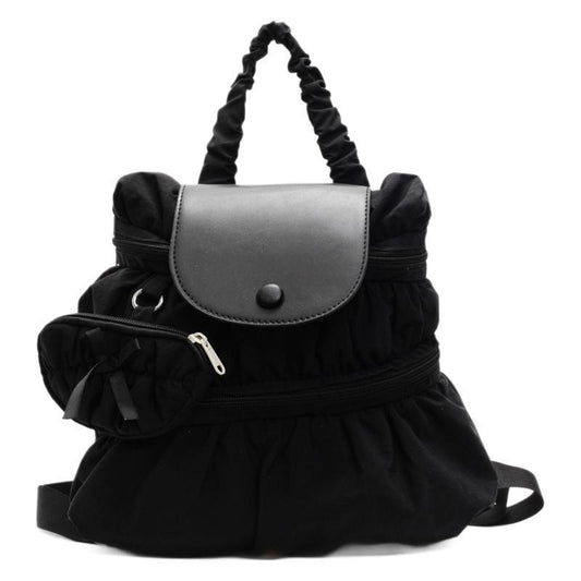 Pleated Backpack