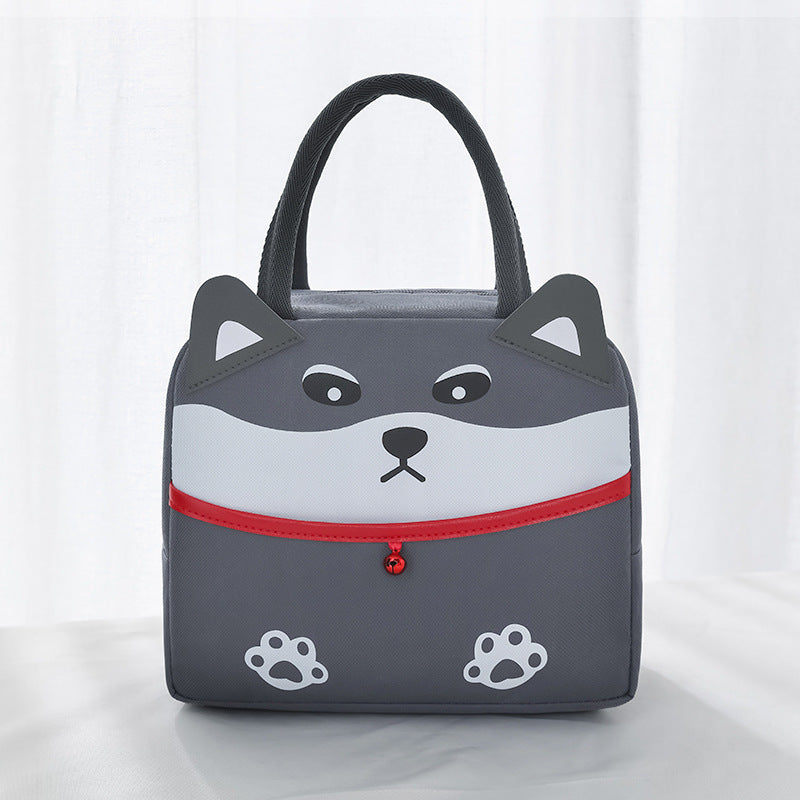 Cartoon Portable Lunch Bag Stereo Thickened