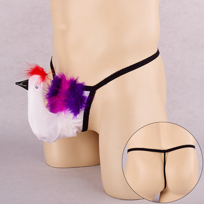 T-back Men's Penis Cover Elephant Pants Chicken Pants