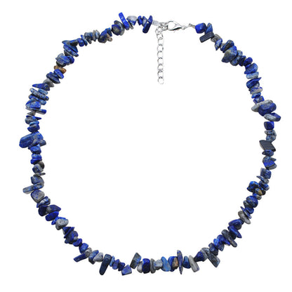 Collar de cristal de colores estilo vacaciones para mujer