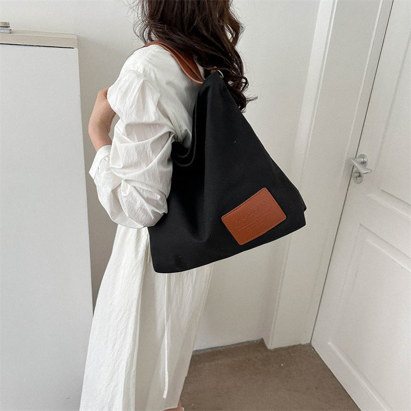 Timeless Canvas Shoulder Tote