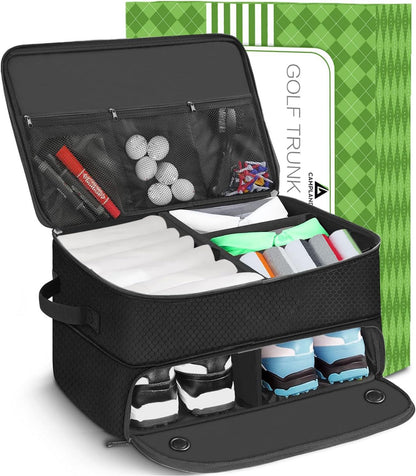 Caja de almacenamiento para baúl de golf, impermeable, para coche