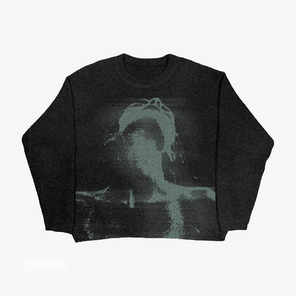 Nuevo suéter de mujer para otoño e invierno, jersey de punto.