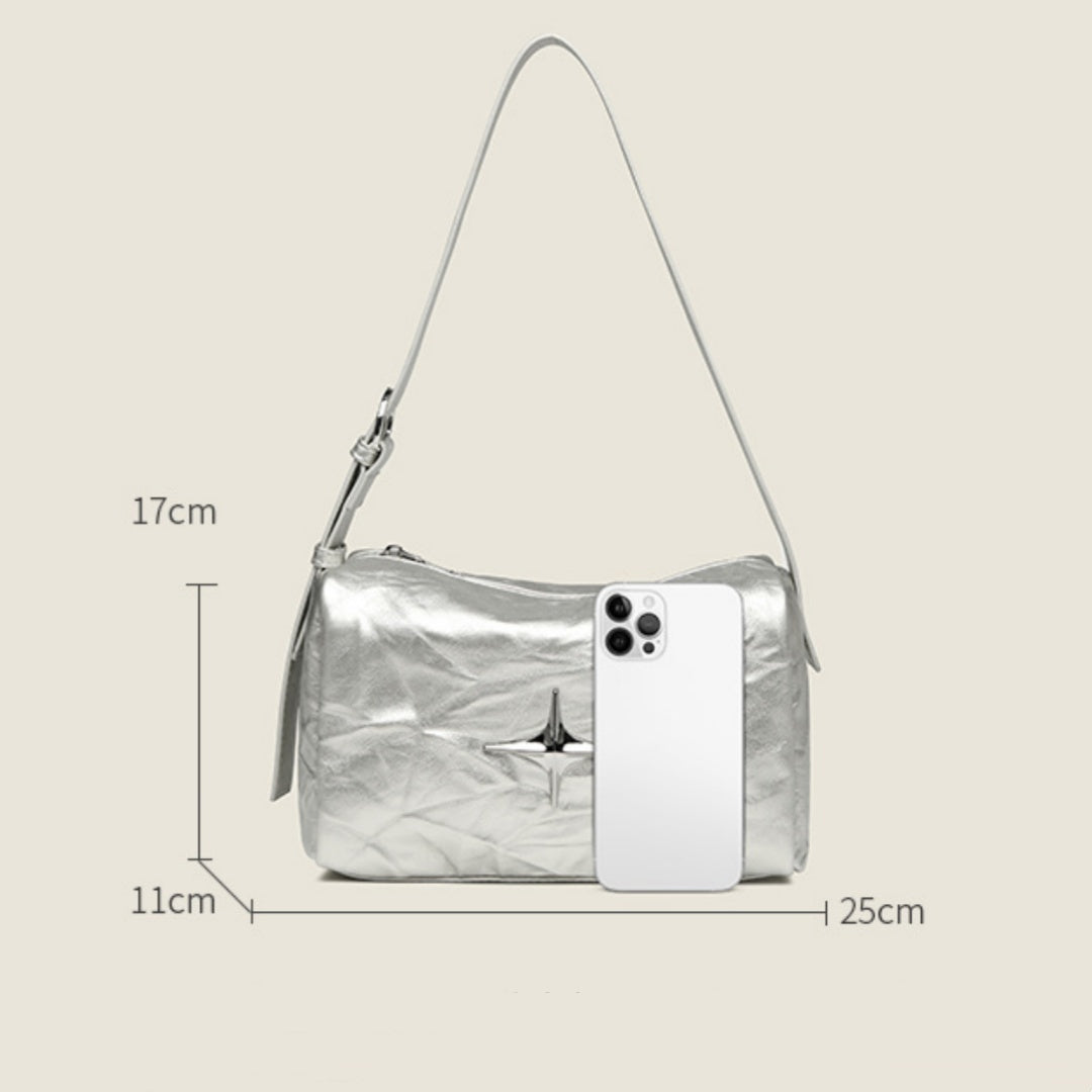 Boston Pillow Bag Pleated Shoulder Bag