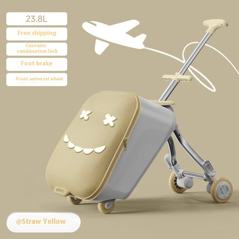 Children's Riding And Boarding Machine Trolley Case