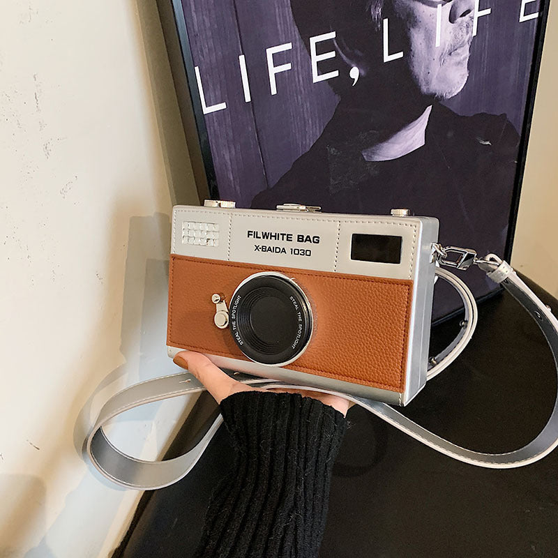 Mini Crossbody Chain Camera Bag