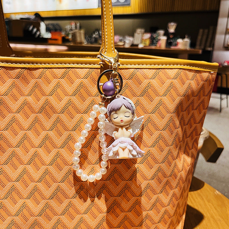 Internet Celebrity Guardian Bella Cute Girl Car Key Ring