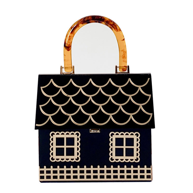 New Dinner High-grade Large Capacity Acrylic Handbag