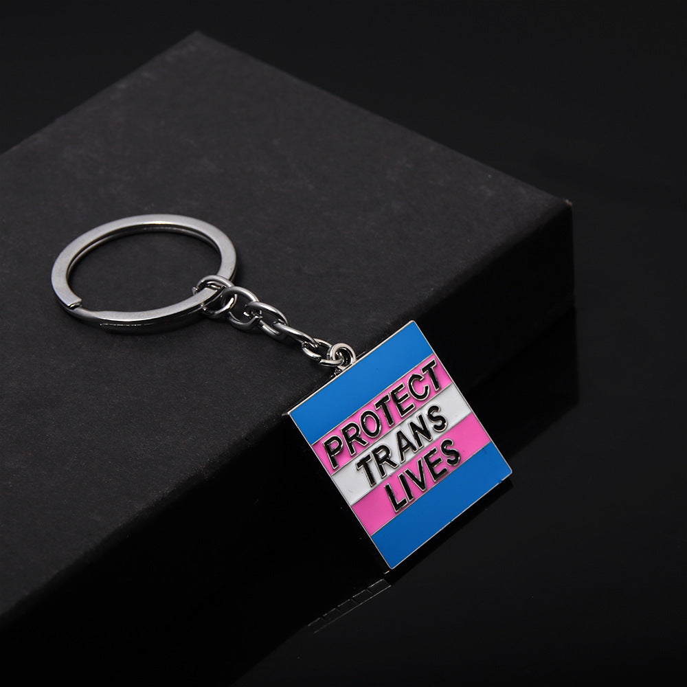 Color Keychain For Third Gender Protection