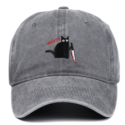 Gorra de béisbol de algodón desgastado con efecto deslavado