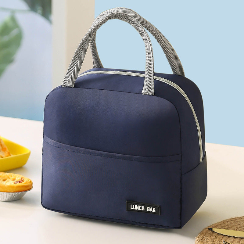 Twill Lunch Bag Portable Thermal Insulation Thickened