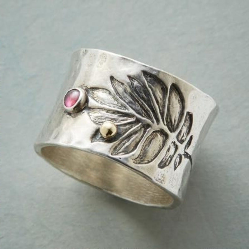 Classic Trend Hand Jewelry Retro Silver Ring