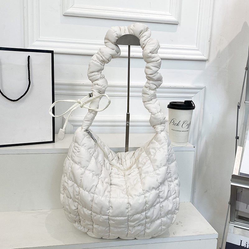Pleated Cloud Bubble Bag