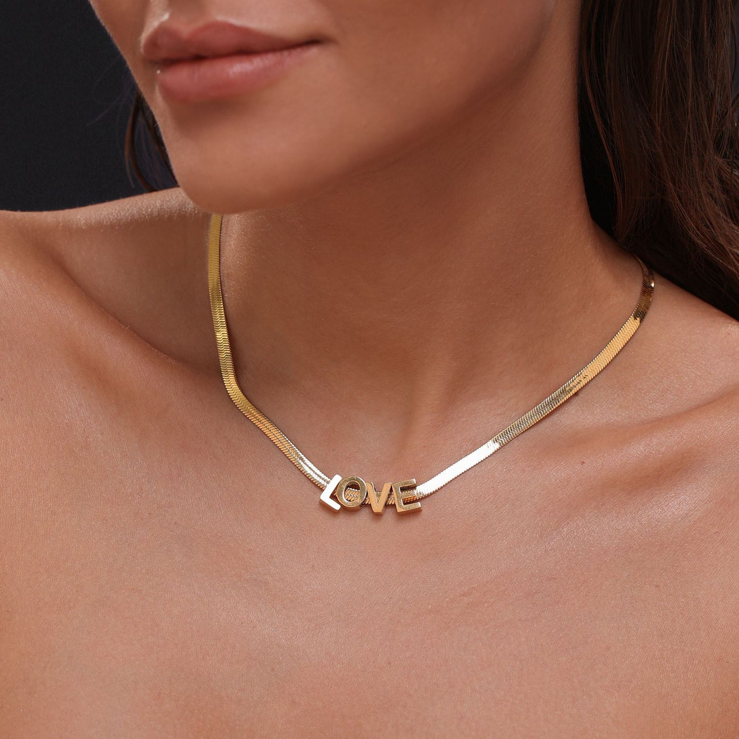 INS Commuter's All-matching Number Letter Necklace
